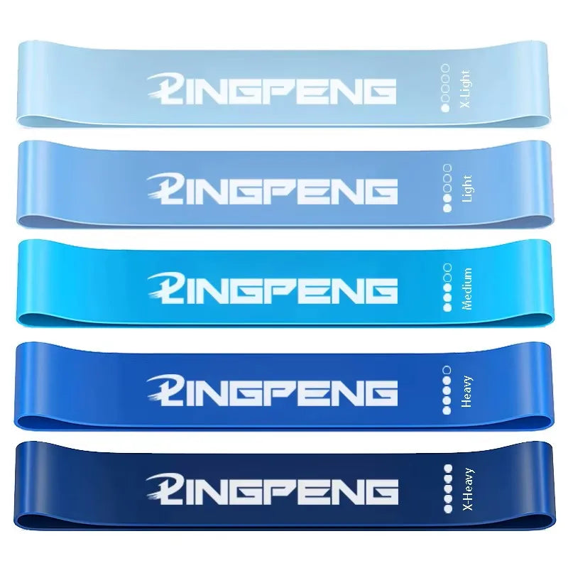 Resistance Bands Set - 5 Exercise Loop Bands for Home Workout