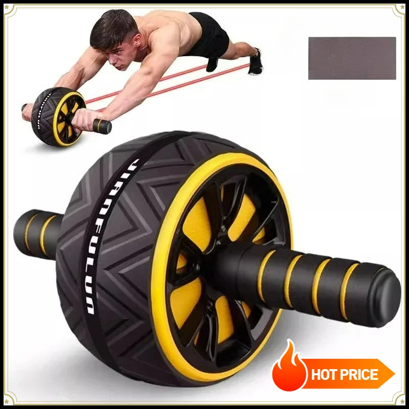 Ab Roller Wheel – Non-Slip Core Trainer for Home Gym