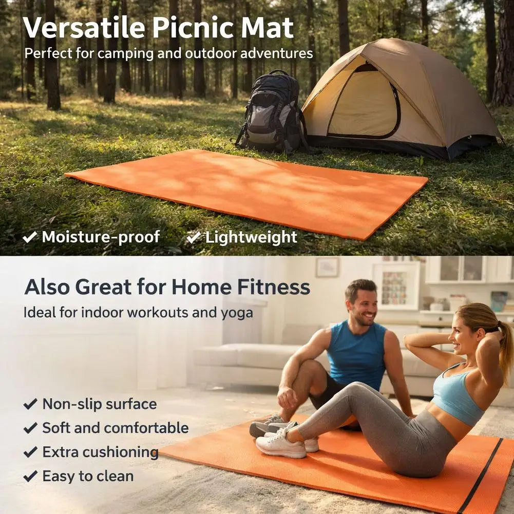 Versatile EVA Yoga Mat – Foldable & Lightweight