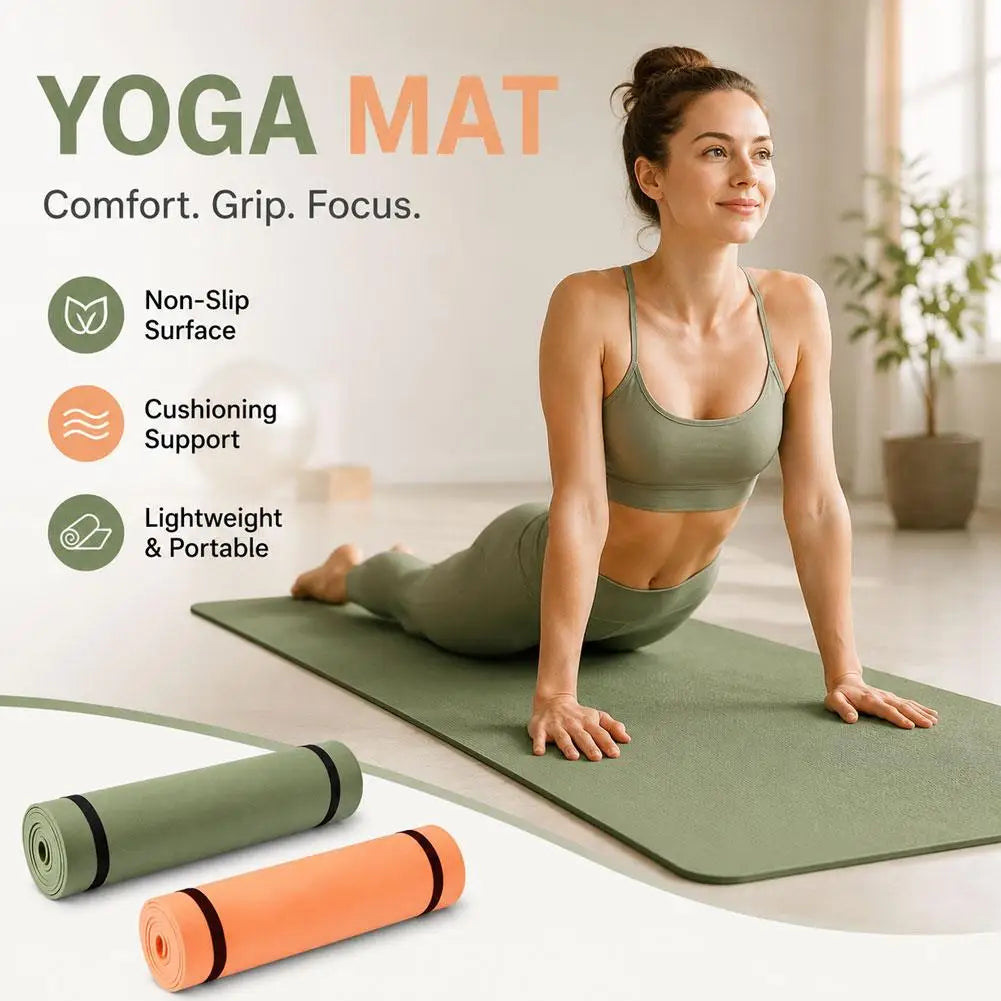 Versatile EVA Yoga Mat – Foldable & Lightweight