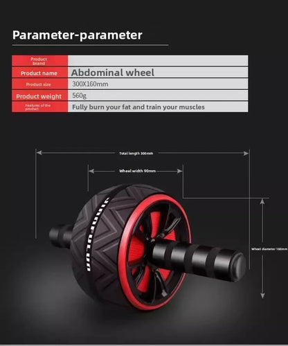 Ab Roller Wheel – Non-Slip Core Trainer for Home Gym