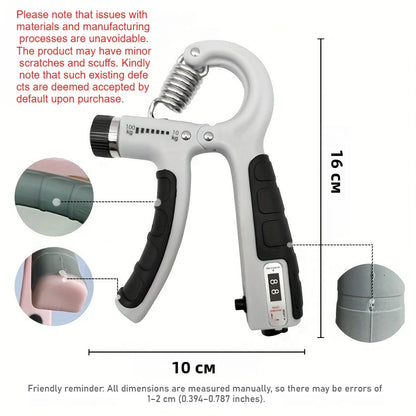 Grip Strength Trainer – Adjustable 10–100kg
