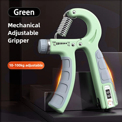 Grip Strength Trainer – Adjustable 10–100kg