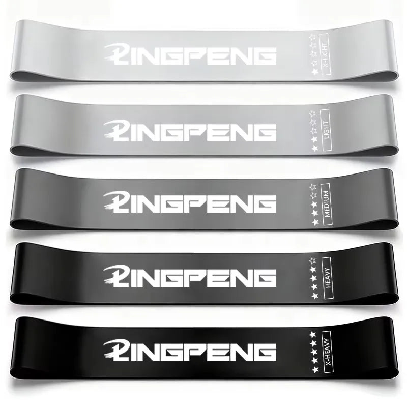 Resistance Bands Set - 5 Exercise Loop Bands for Home Workout