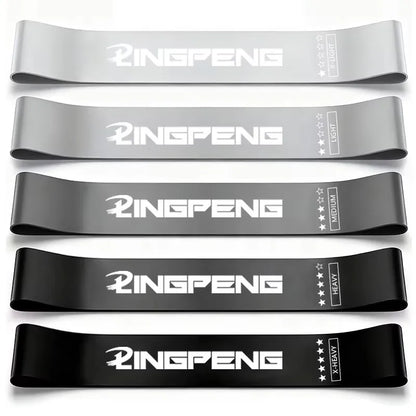 Resistance Bands Set - 5 Exercise Loop Bands for Home Workout