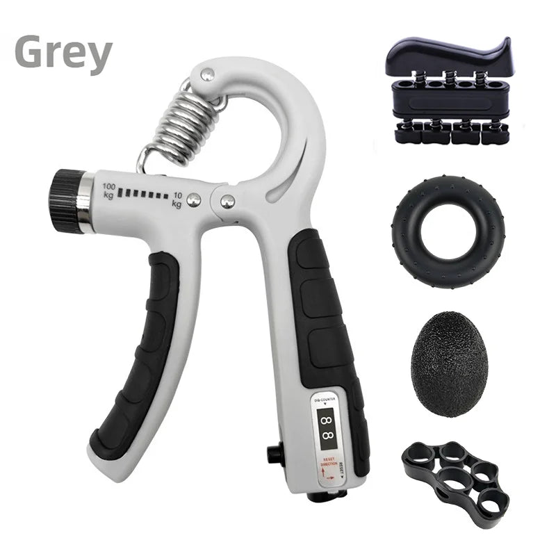 Grip Strength Trainer – Adjustable 10–100kg