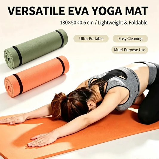 Versatile EVA Yoga Mat – Foldable & Lightweight